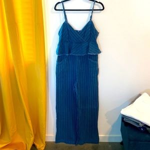 Anthropologie Denim Jumpsuit